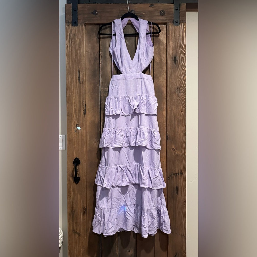 Revolve line and dot lavender size small NWT